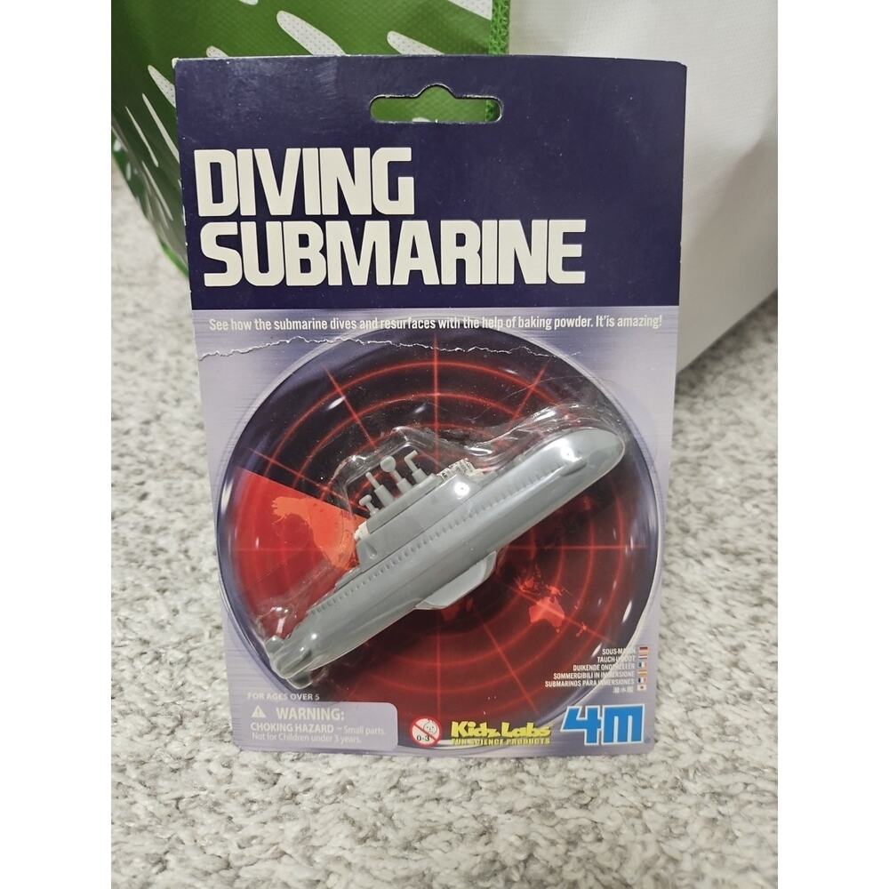 Diving Submarine, Kidz Labs, 4M New in sealed package